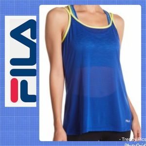 FILA Shine Singlet Tank Top, XL, NWT